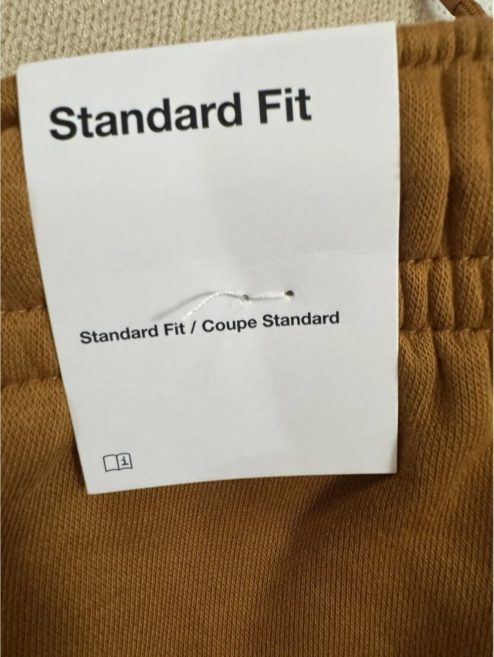 Jordan Men's Brown Fleece Jogger Pants Standard Fit M Drawstring Pockets